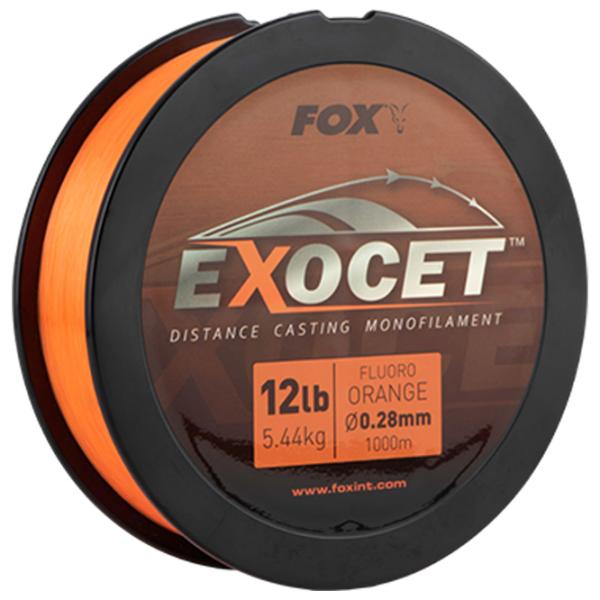 Fir pentru pescuit Fox EXOCET FLUORO MONO 1000 m/ 5.5 kg photo 1