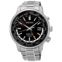 Ceas de mână pentru bărbați Seiko SUN069P1 Cuarț/ 43 mm