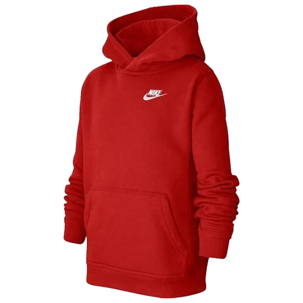 Толстовка для мальчиков Nike B Nsw Hoodie Po Club red XS/ Красный photo 1