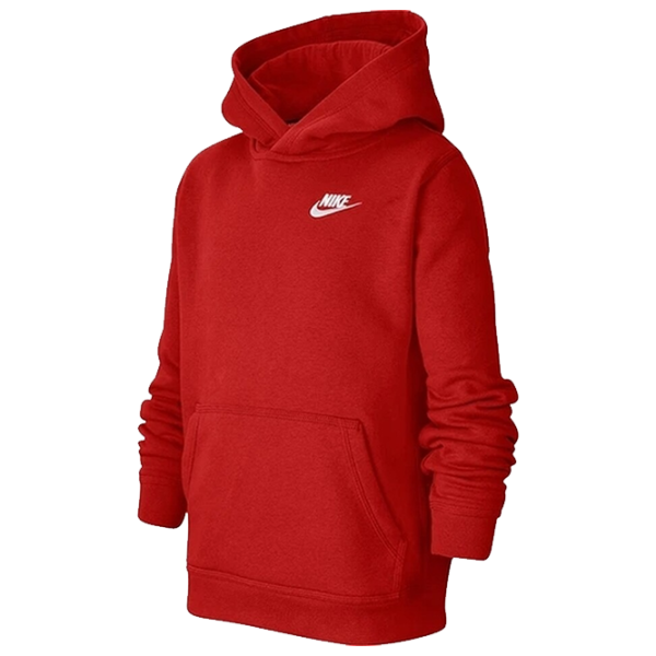 Hanorac pentru băieți Nike B Nsw Hoodie Po Club red S/ Red photo 1 Hanorac pentru băieți Nike B Nsw Hoodie Po Club red S/ Red photo 1