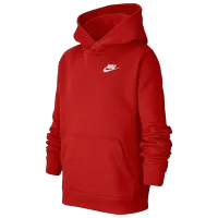 Толстовка для мальчиков Nike B Nsw Hoodie Po Club red M/ Красный