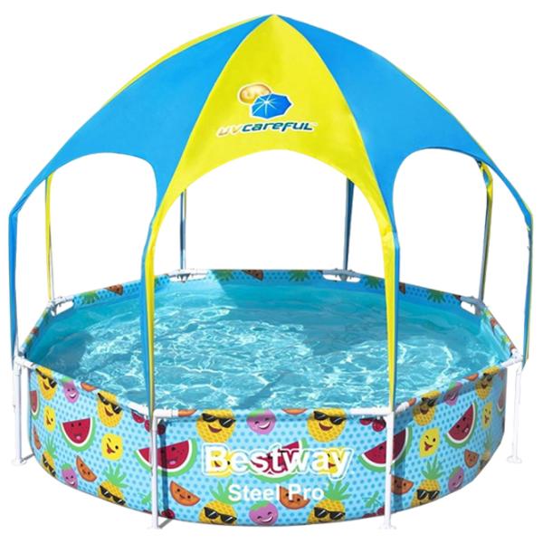 Piscină Bestway 56432BW 1688 l/ Cu cadru/ Blue photo 1 Piscină Bestway 56432BW 1688 l/ Cu cadru/ Blue photo 1