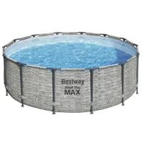 Piscină Bestway 5619DBW 15232 l/ Cu cadru/ Gray