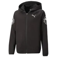 Hanorac pentru băieți Puma Active Sports Full-Zip Hoodie Tr Black