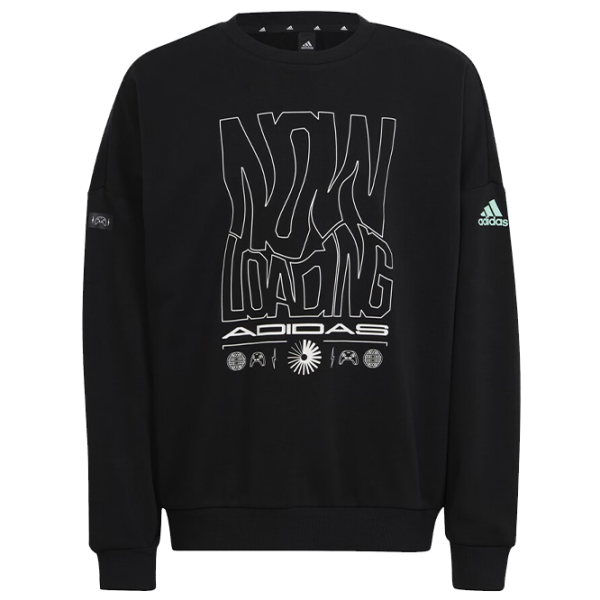 Толстовка для мальчиков Adidas U Arkd3 Crew black Черный photo 1 Толстовка для мальчиков Adidas U Arkd3 Crew black Черный photo 1