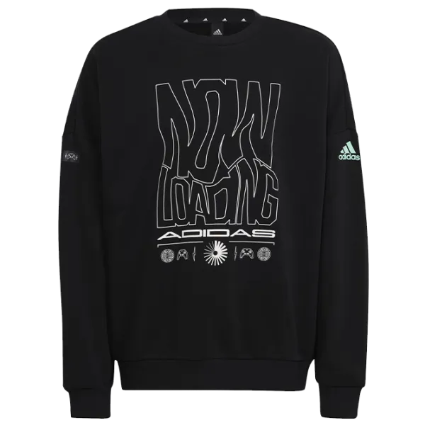 Толстовка для мальчиков Adidas U Arkd3 Crew black Черный photo 1