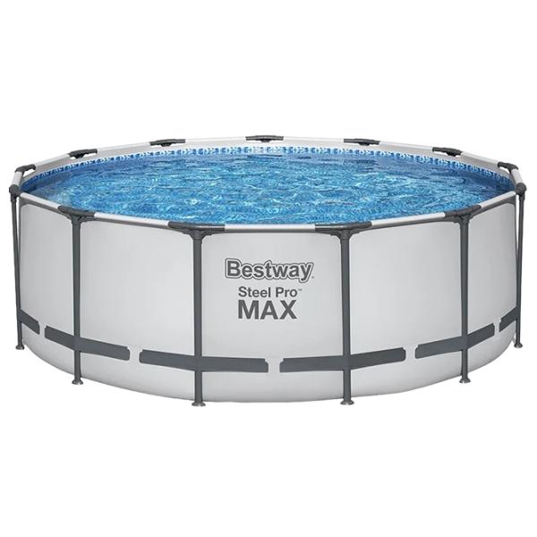 Бассейн Bestway 5618WBW 12690 л/ Каркасный/ Grey photo 1