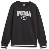Hanorac pentru băieți Puma Puma Squad Crew Fl B Black