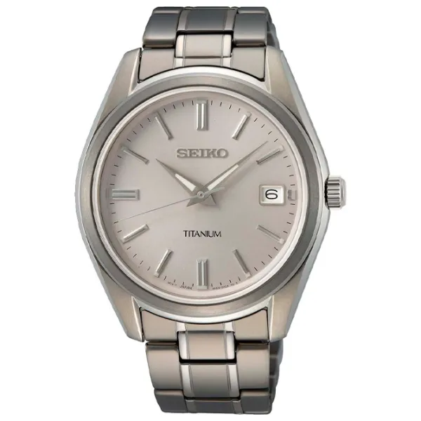 Ceas de mână pentru bărbați Seiko SUR369P1 Cuarț/ 40 mm photo 1