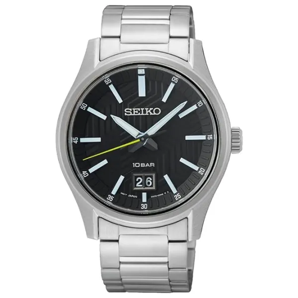 Ceas de mână pentru bărbați Seiko SUR535P1 Cuarț/ 40 mm photo 1