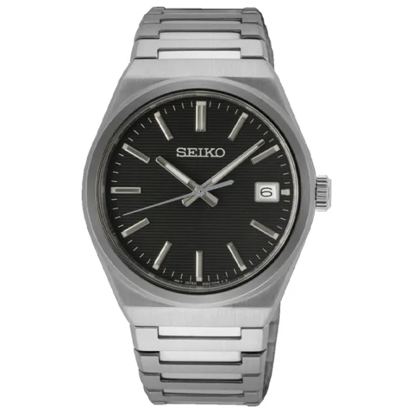 Ceas de mână pentru bărbați Seiko SUR557P1 Cuarț/ 39 mm photo 1