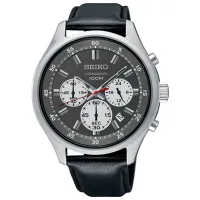 Ceas de mână pentru bărbați Seiko SKS595P1 Cuarț/ 43 mm