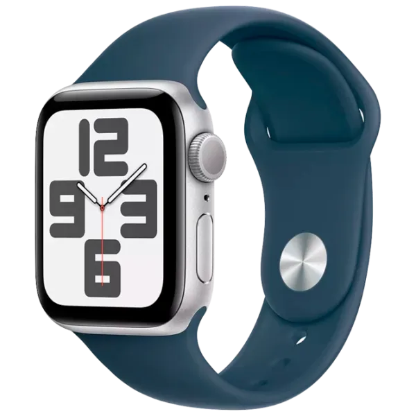 Умные часы Apple Watch SE Gen2 2023  1.57" / 40 мм / Серебряный - Storm Blue / MRE13QR/A photo 1 Умные часы Apple Watch SE Gen2 2023  1.57" / 40 мм / Серебряный - Storm Blue / MRE13QR/A photo 1