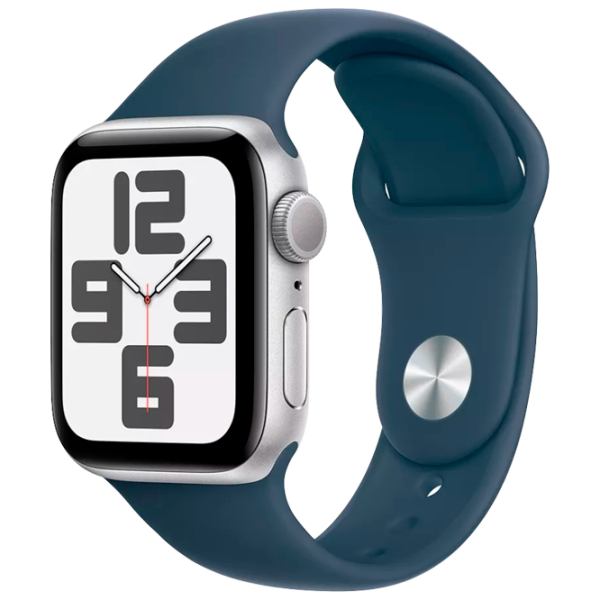 Умные часы Apple Watch SE Gen2 2023  1.57" / 40 мм / Серебряный - Storm Blue / MRE13QR/A photo 1 Умные часы Apple Watch SE Gen2 2023  1.57" / 40 мм / Серебряный - Storm Blue / MRE13QR/A photo 1