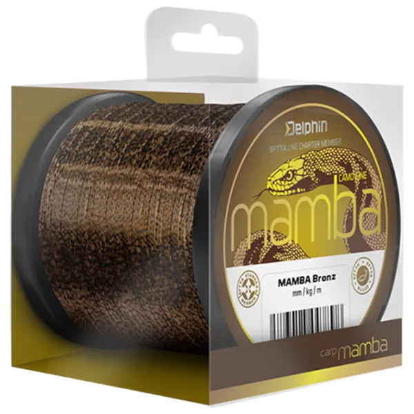 Шнур для рыбалки Delphin MAMBA Carp 1200 м/ 7 кг photo 1
