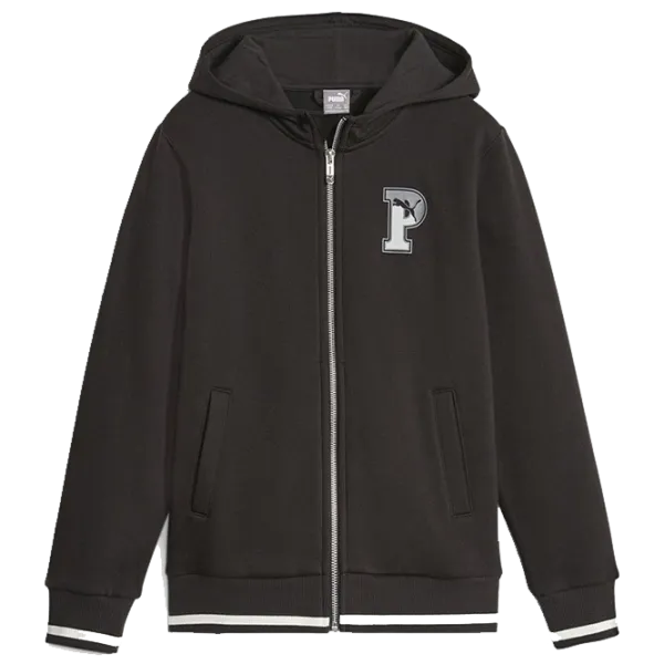 Толстовка для мальчиков Puma Squad Full-Zip Hoodie Fl B Черный photo 1 Толстовка для мальчиков Puma Squad Full-Zip Hoodie Fl B Черный photo 1
