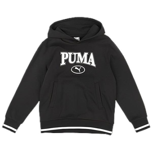 Толстовка для мальчиков Puma Squad Hoodie Fl B Черный photo 1 Толстовка для мальчиков Puma Squad Hoodie Fl B Черный photo 1