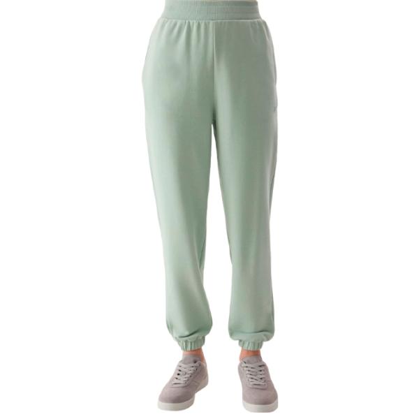 Pantaloni sportivi pentru femei 4F Jogger M/ Green photo 1