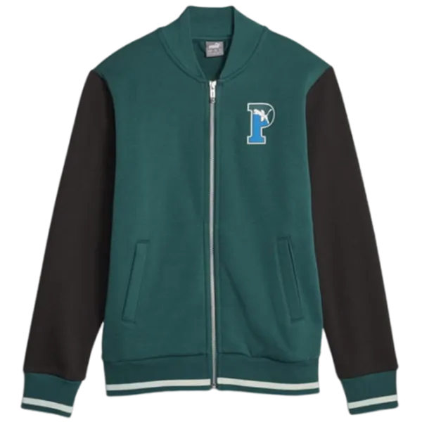 Hanorac pentru băieți Puma Squad Bomber Jacket B Malachite Green photo 1