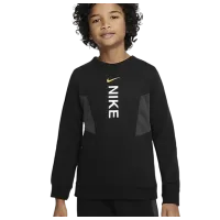 Hanorac pentru băieți Nike B Nsw Hybrid Flc Crew Bb XS/ Black