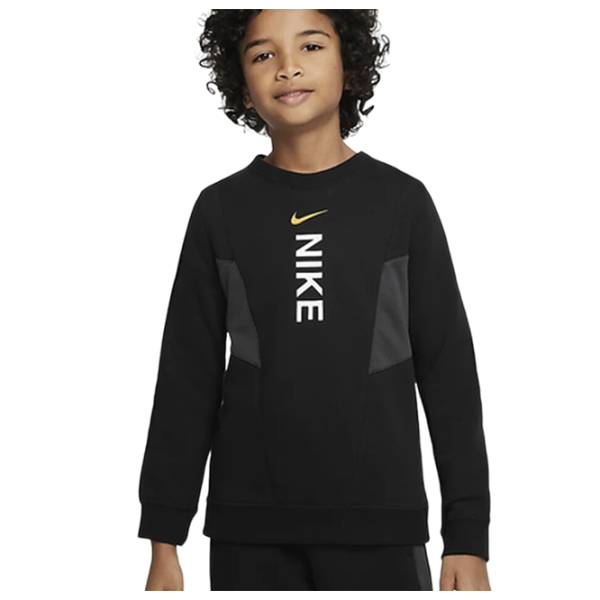 Толстовка для мальчиков Nike B Nsw Hybrid Flc Crew Bb XL/ Черный photo 1 Толстовка для мальчиков Nike B Nsw Hybrid Flc Crew Bb XL/ Черный photo 1