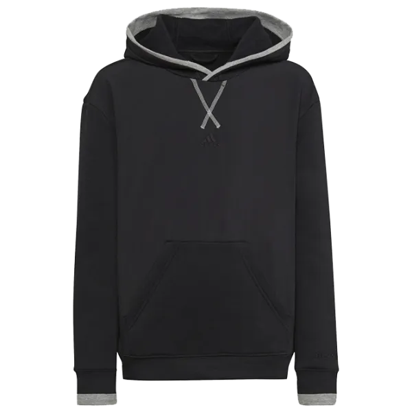 Hanorac pentru băieți Adidas U Fleece Hd black Black photo 1 Hanorac pentru băieți Adidas U Fleece Hd black Black photo 1