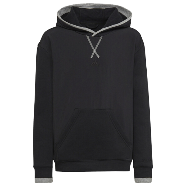 Hanorac pentru băieți Adidas U Fleece Hd black Black photo 1 Hanorac pentru băieți Adidas U Fleece Hd black Black photo 1