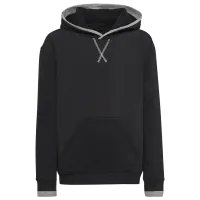 Hanorac pentru băieți Adidas U Fleece Hd black Black