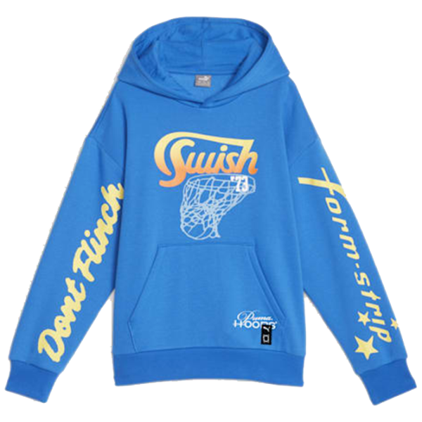 Толстовка для мальчиков Puma Basketball Swish Hoodie Fl Racing Синий photo 1 Толстовка для мальчиков Puma Basketball Swish Hoodie Fl Racing Синий photo 1