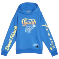 Hanorac pentru băieți Puma Basketball Swish Hoodie Fl Racing Blue