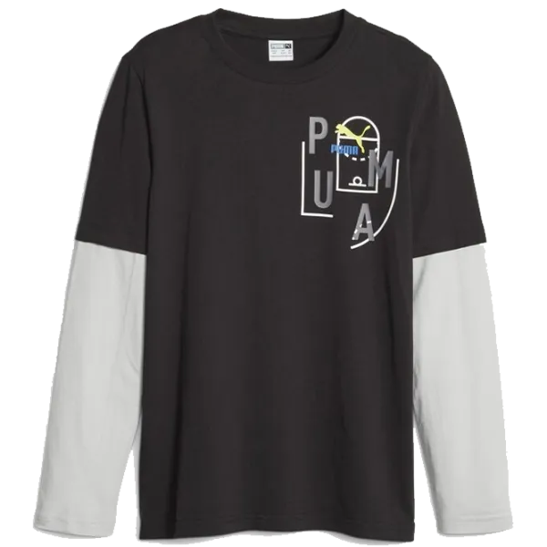 Толстовка для мальчиков Puma Classics Ftr Baller Sleeve Layering B Черный photo 1