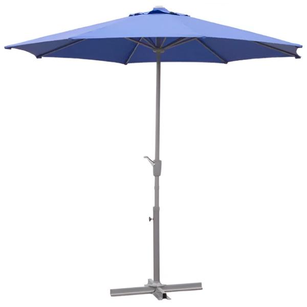 Umbrelă de grădină Villager Barbados Blue photo 1 Umbrelă de grădină Villager Barbados Blue photo 1