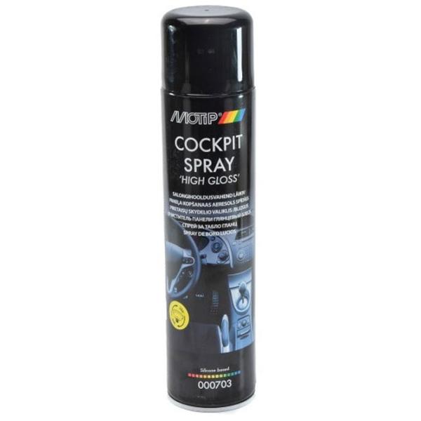 Curățător Motip Cockpit Spray High Gloss interiorul mașinii photo 1