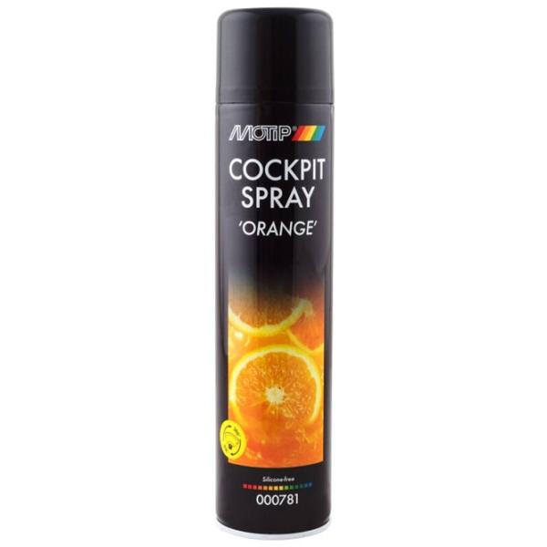 Полироль Motip Cockpit Spray Orange панель прибора photo 1