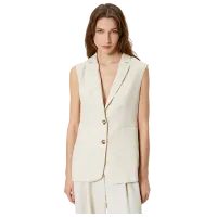 Vestă pentru femei Koton 4SAK20005UW Beige