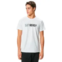 Tricou pentru bărbați Koton 4SAM10066NK 100% poliester/ White