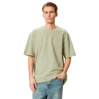 Tricou pentru bărbați Koton 4SAM10314HK 100% bumbac/ Khaki
