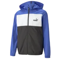 Толстовка для мальчиков Puma Ess+ Cb Windbreaker B Синий