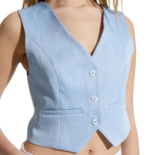 Vestă pentru femei Koton 4SAK20004EW XS/ Blue photo 1