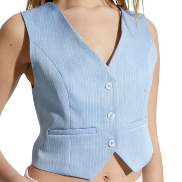 Vestă pentru femei Koton 4SAK20004EW XS/ Blue photo 1