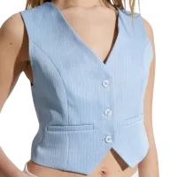 Жилет для женщин Koton 4SAK20004EW XS/ Синий