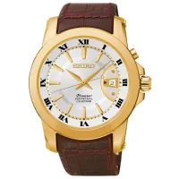 Ceas de mână pentru bărbați Seiko SNQ144P1 Cuarț/ 42 mm