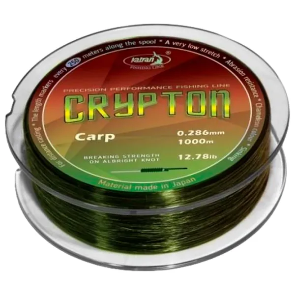 Fir pentru pescuit Katran Crypton Carp 1000 m/ 5.4 kg photo 1