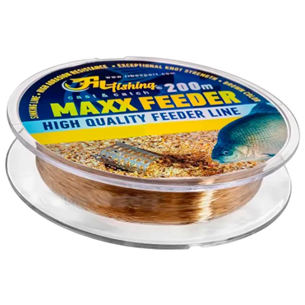 Fir pentru pescuit Fil Fishing MAXX FEEDER 200 m/ 8.5 kg photo 1 Fir pentru pescuit Fil Fishing MAXX FEEDER 200 m/ 8.5 kg photo 1