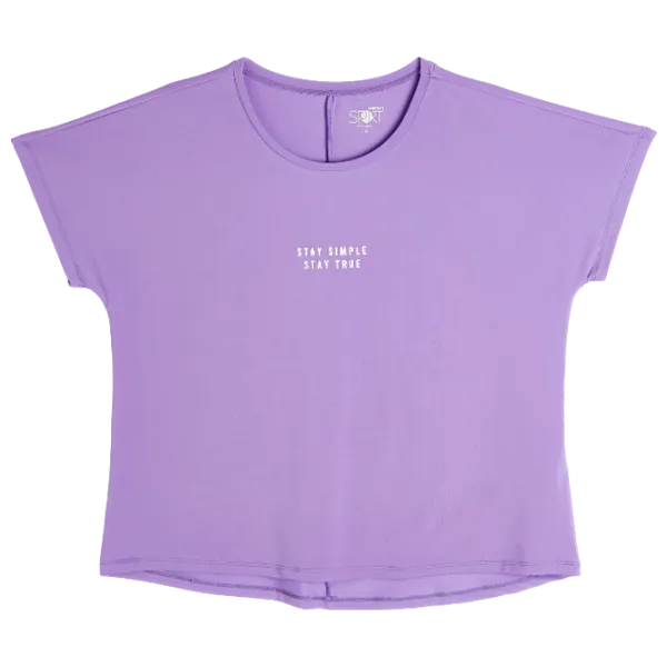 Tricou pentru femei Koton 4SAK10005NK 85% poliester/ Purple photo 1