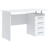 Офисный стол Fabrik Home СК-03 ДСП/ Белый