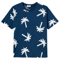 Tricou pentru băieți Koton 4SKB10266TK 116/ Blue