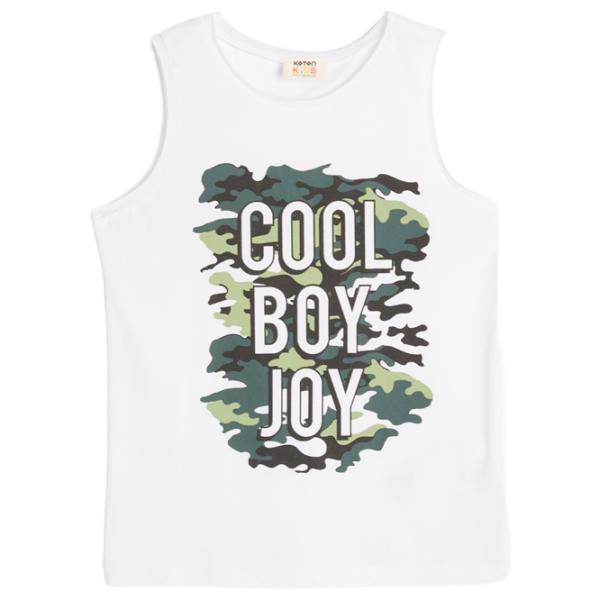 Tricou pentru băieți Koton 4SKB30010TK 116/ White photo 1