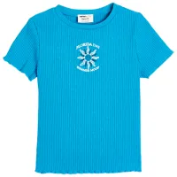 Tricou pentru fete Koton 4SKG10416AK 116 - 122 cm / Blue