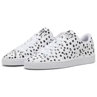 Кеды для женщин Puma Basket Dalmatian Wns Весна - лето/ Белый
